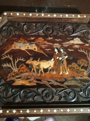 Βάση τραπεζιού με τζάμι vintage σαν καινούργιο