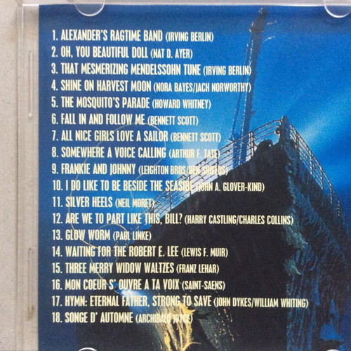 Titanic music 3 CD set near mint condition