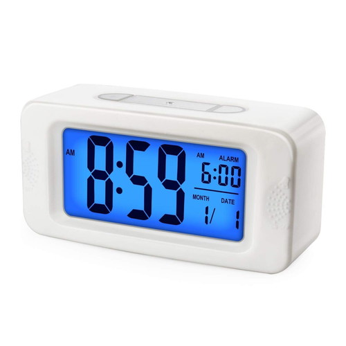 Plumeet Digital Alarm Clock like new with LCD display and night light