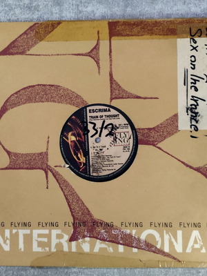 Escrima Train Of Thought 12'' Vinyl Maxi Single used, electronic house 1995