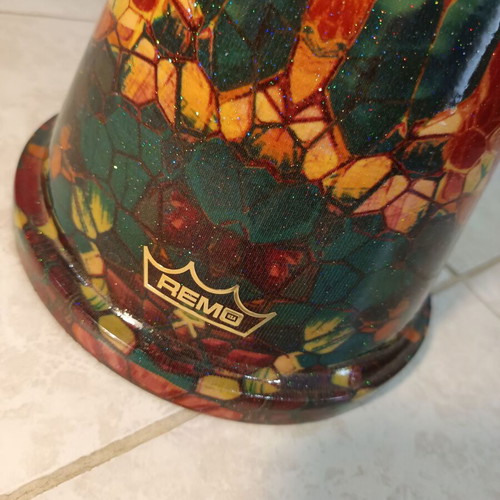 Remo Ergo-Crystal Doumbek 10" Mosaic darbuka