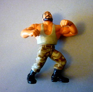 Butch Bushwackers series 10 φιγούρα WWF γίγαντες του κατς
