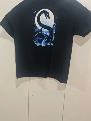 Nessie The Loch Ness Monster T-shirt καινούργιο, μαύρο, μέγεθος XXL
