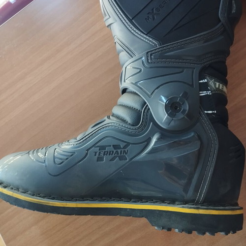 Forma Terrain TX Enduro motorcycle boots size 47, anthracite black