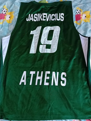 Παναθηναϊκός μπάσκετ φανέλα Adidas Γιασικεβιτσιους XL σαν καινούργιο