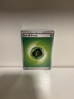 Pokemon sealed pack Basic Energy cards 2026