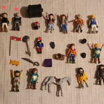 Playmobil set with 14 figures and 11 accessories