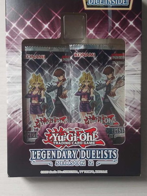 Legendary Duelists Season 2 box like new with two empty packs