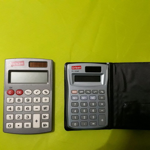 Calculators used, set of 2 pieces