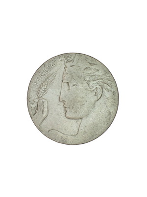 20 Centesimi 1910 Italy used coin