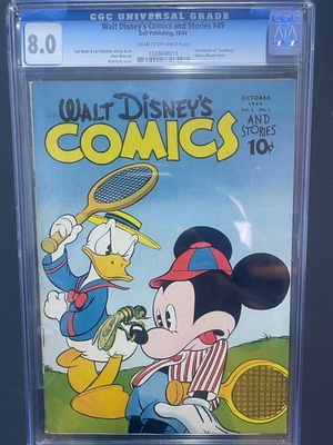 Walt Disney's Comics and Stories #49 καινούργιο 10/1944