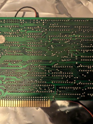 CGA Tulip Yamaha V6363 ISA 8 Bit 64kb 8088/8086 Graphics Card used