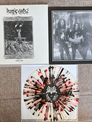 Rotting Christ Promo 1995 splatter vinyl limited edition new