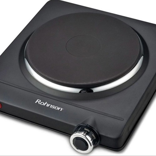 Rohnson single cooking hotplate used with rust marks