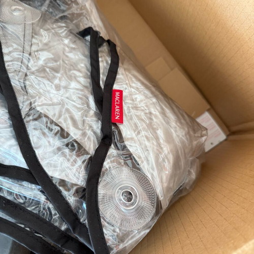 MacLaren Twin Techno twin stroller like new with accessories and rain cover