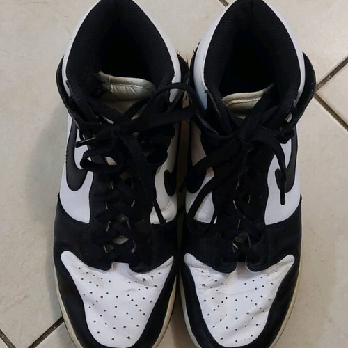 Nike Panda High women's shoes size 41 used, black and white