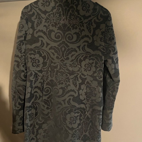 Desigual women's coat like new, black and gray, size M
