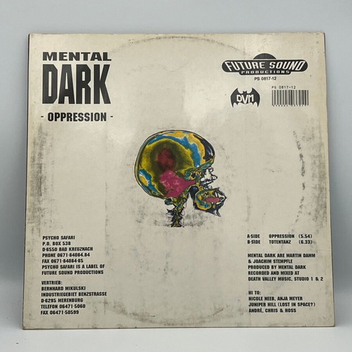 Mental Dark Oppression vinyl record used