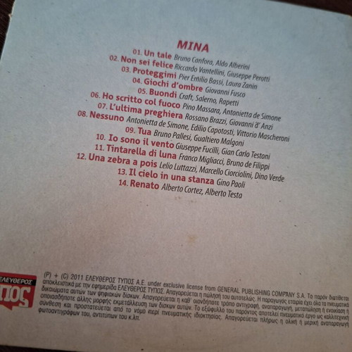 Mina CD used