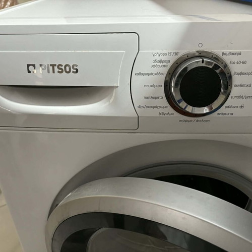 PITSOS washing machine 9kg like new