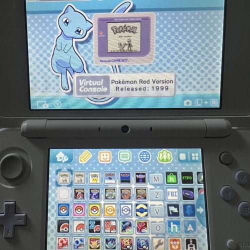 Nintendo New 2DS XL modded, white and lavender