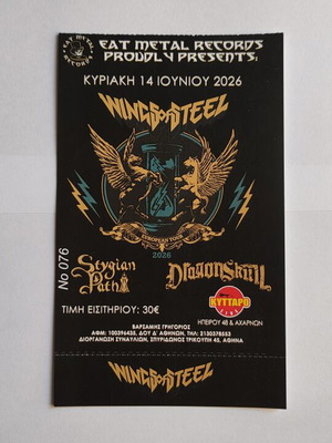 Wings Of Steel Ticket 14/6/2026 like new