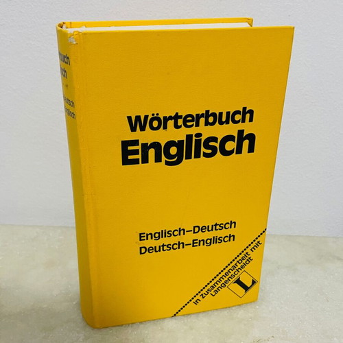 Langenscheidt English-German Dictionary hardback like new