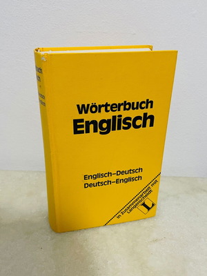 Langenscheidt English-German Dictionary hardback like new