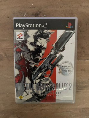 Metal Gear Solid 2 PlayStation 2 γερμανικό μεταχειρισμένο πλήρες