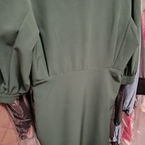Innocent midi dress like new, size small, olive green