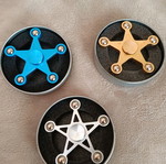 Fidget spinner Serifs type new, 3 colours