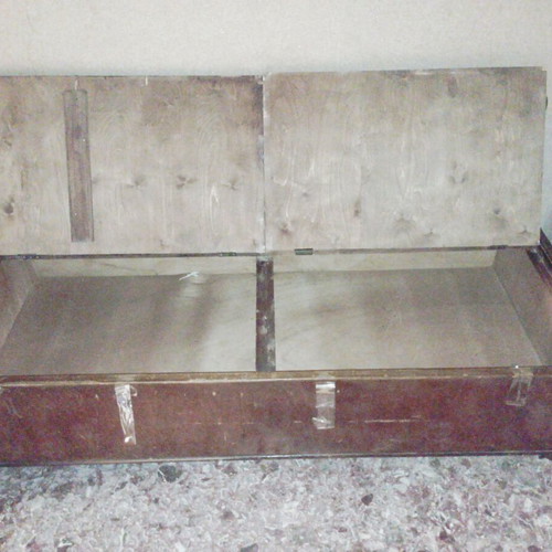Divan chest used with storage space