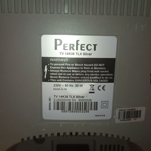 Perfect 14-inch TV used