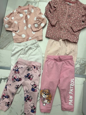 Baby clothing sets size 86 like new, lot of 6 pieces