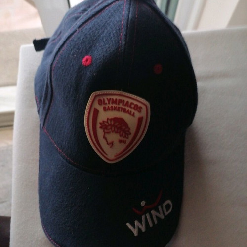 Olympiacos Basketball Cap like new official replica 2013