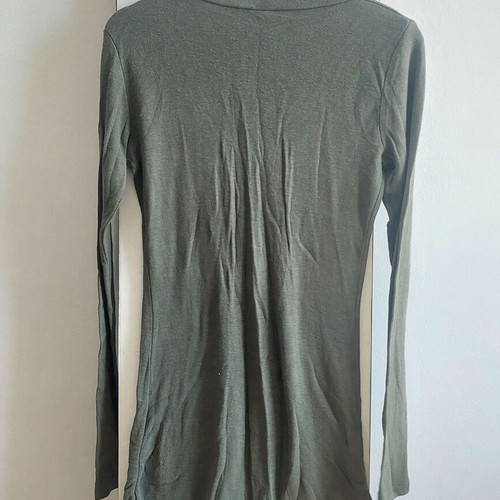 Essentiel Antwerp wool blend top, size Medium, khaki