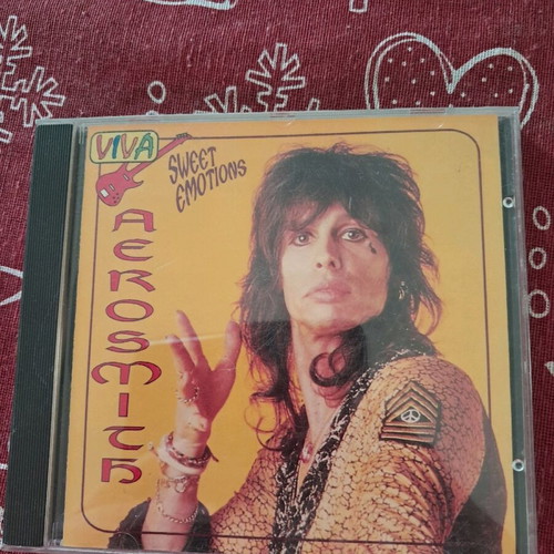 Aerosmith Sweet Emotions live CD used, rock