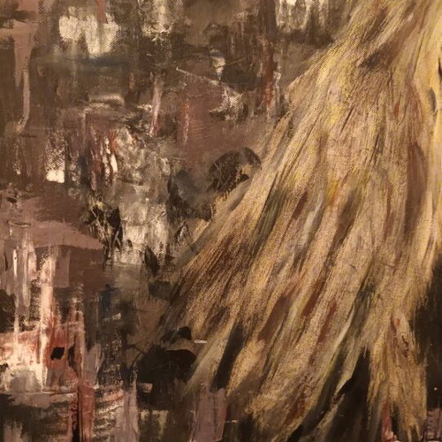 Painting Night Meeting new, acrylic