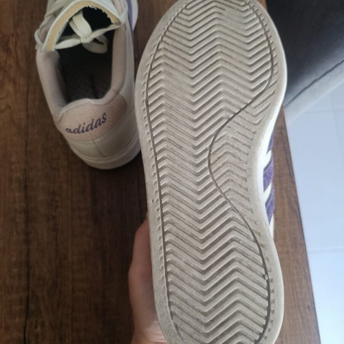 Adidas women's athletic shoes size 38, white