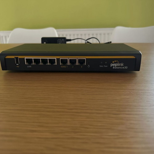 Peplink Balance 30 LTE used, professional multi WAN router balancer