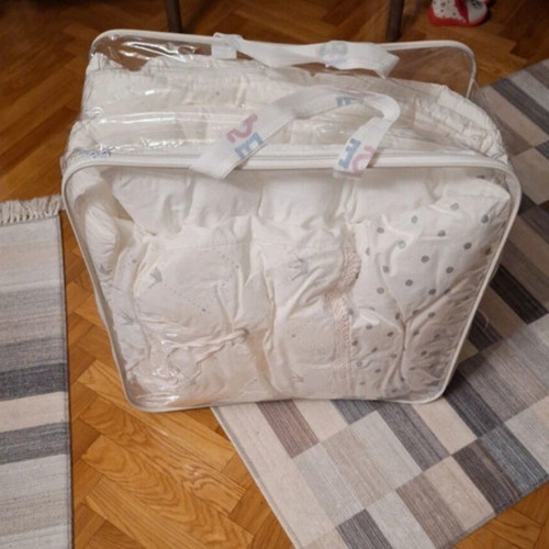 Crib bumper and blanket for baby crib new