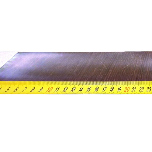 Wooden wenge shelf used, height 1.10 m, width 30 cm