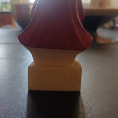 Madonna bust in bonded marble, like new
