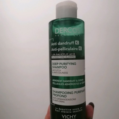 Vichy Dercos shampoo used