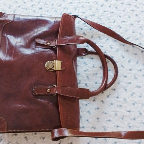 Elmani leather professional briefcase