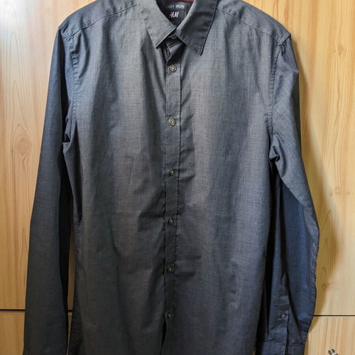 H&M shirt gray S like new