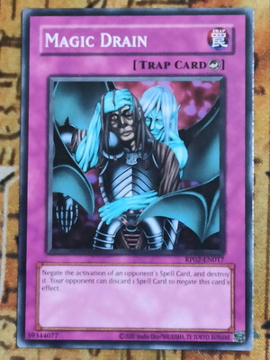 Magic Drain κάρτα Yu-Gi-Oh! σαν καινούργιο