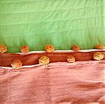  Ριχτάρι πορτοκαλί-κεραμιδί με φουντάκια