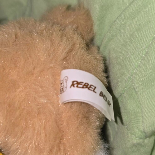 Rebel Bear Ginger Cat Plush Doll like new