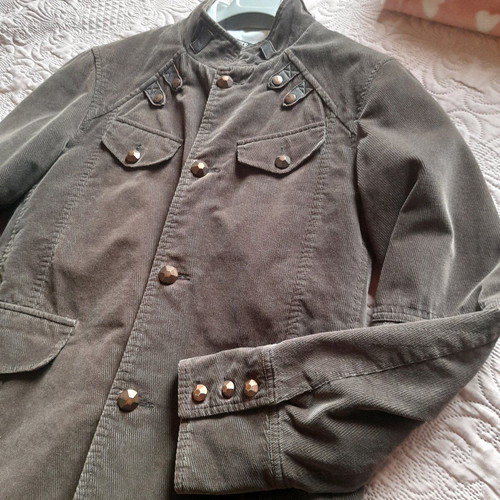 Biston Blue Jeans corduroy jacket like new, brown, size M